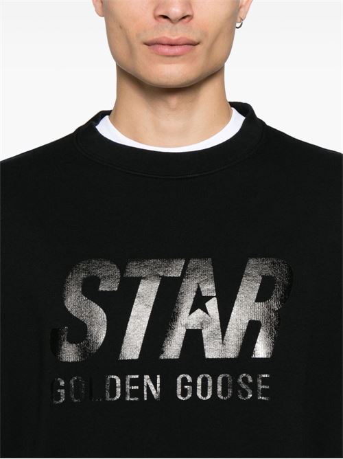 Boxy logo sweatshirt GOLDEN GOOSE | GUP01992P00180390100